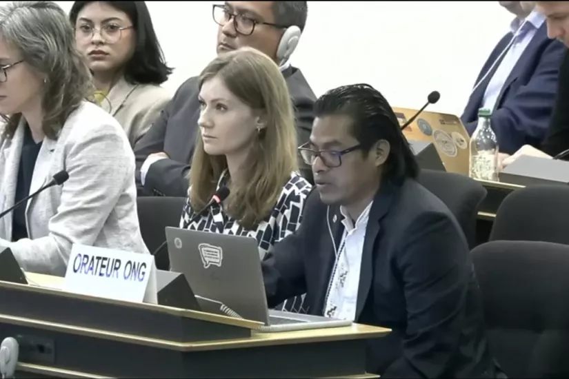 Luzben Taylor at the UN in Geneva