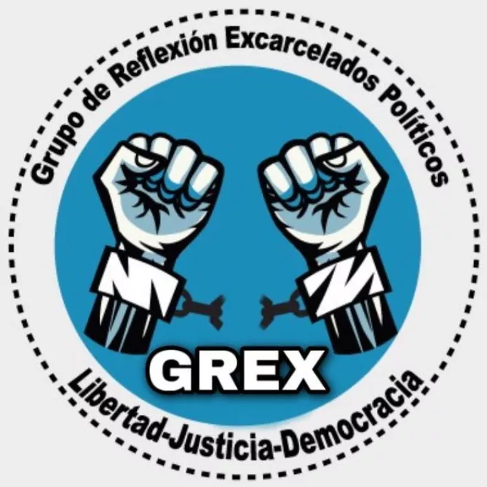 Logo del Grupo de Reflexión de Excarcelados Políticos, Libertad-Justicia-Democracia