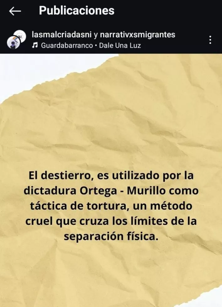 Comunicado Colectivo Malcriadas excarcelación nicaragüenses Comunicado Colectivo Malcriadas excarcelación nicaragüenses